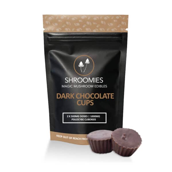 Shroomies Dark Chocolate Cups