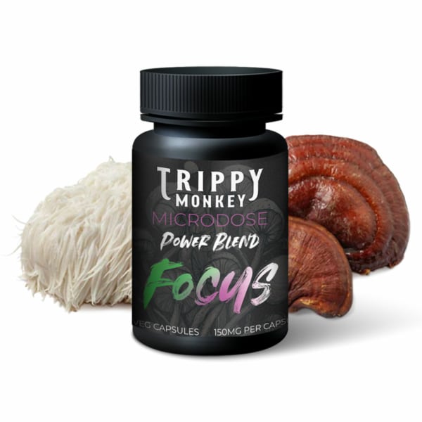 Trippy Monkey – Power Blend – 30 x 150mg – Focus