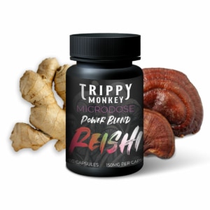 Trippy Monkey – Power Blend – 30 x 150mg – Reishi