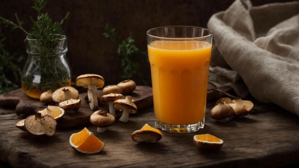Orange Juice and Shrooms