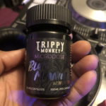Trippy Monkey – Microdose Capsules – 15 X 200mg – Blue Meanies