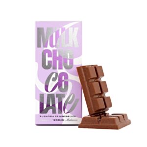 Euphoria Psychedelics Milk Chocolate 1200mg Frontproduct Ep Whitebg E1668293433584