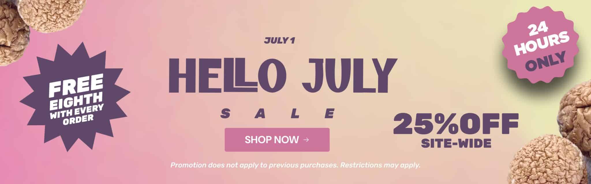 Ps Hello July Sale Banner